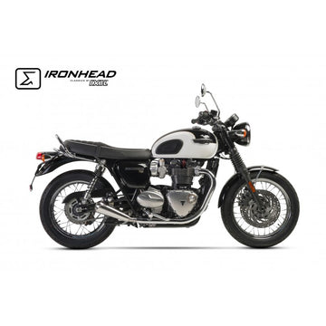 Triumph Bonneville 900 T 100 ABS [2018-2020] - Ironhead Schalldämpfer - rechte Seite