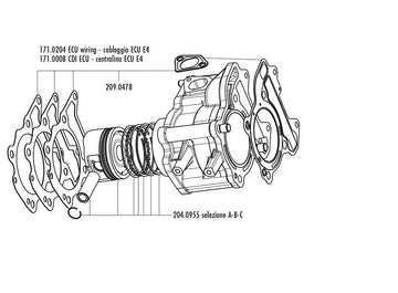 Piaggio Medley 125 IE Special Edition ABS (MA 01) [2018] - Zylinder Kit