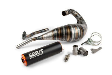 Beta RR Enduro 50 2T - Avgas 80 - 90cc CNC orange / svart