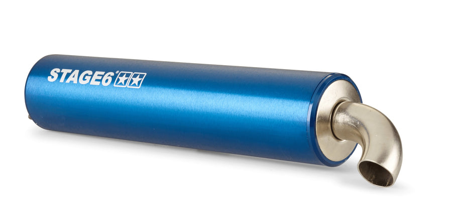 MBK Nitro 50 2T LC [–1998] - Auspuff Pro Replica MK2 Blau