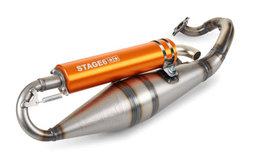 Aprilia SR Netscaper 50 2T LC - Exhaust Pro Replica MK2 Orange