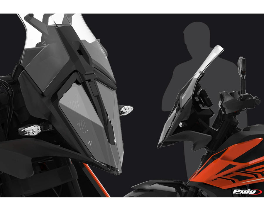 KTM 390 ADVENTURE SW [2024] – Scheinwerferschutz – Transparent