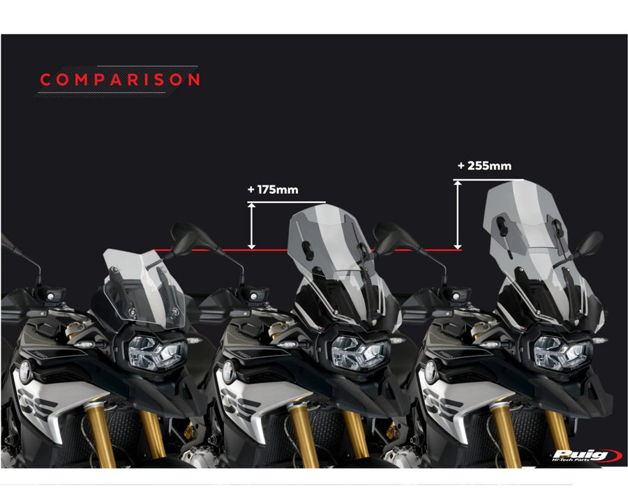 BMW F 750 GS [2024] – Verstellbare Scheibe – Transparent