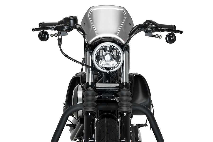 HARLEY DAVIDSON SPORTSTER 883 IRON XL883N [2012] - ALU frontplatta | Silver | PUIG 1352P