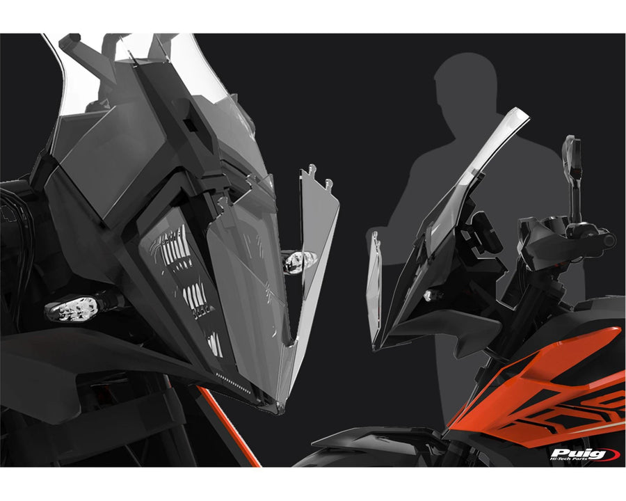 KTM 390 ADVENTURE SW [2024] – Scheinwerferschutz – Transparent