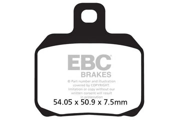 Ducati Scrambler 800 [EBC]-Half-sorted VEE brake pads