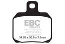 DUCATI MONSTER 696 [EBC] – Halbgesinterte Vee-Bremsbeläge hinten