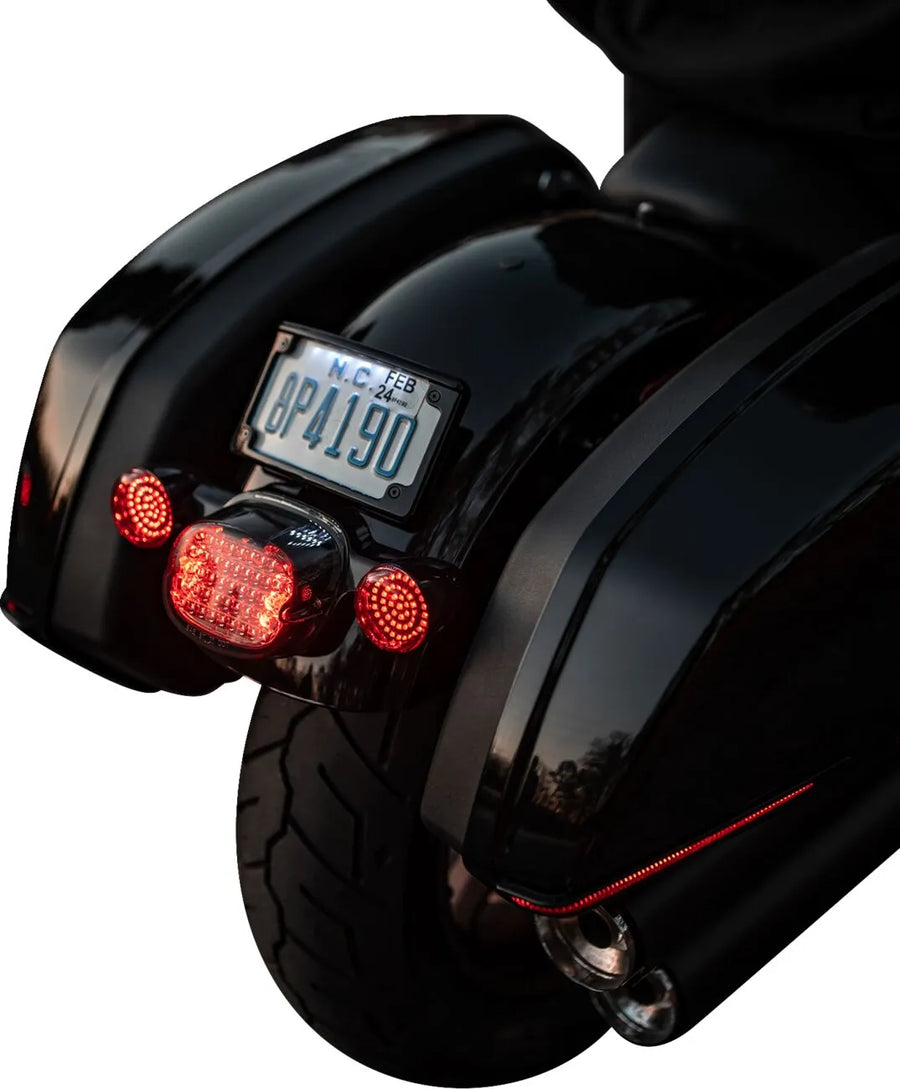 harley davidson fxlrst [CUSTOM DYNAMICS] – LED sadelväska lampor