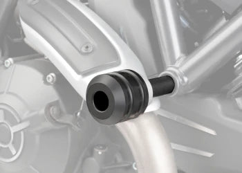 TRIUMPH SPEED TWIN 900 [2025] – Adapter Beifahrer Fußrasten- Gummipad – Schwarz