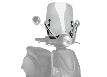 KEEWAY F-ACT 50 4T E4 [2020] – Rollerscheibe City Touring – Getönt
