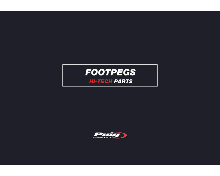 YAMAHA XT 1200 ZE SUPER TENERE [2019] – Fussrasten Off-Road – Schwarz
