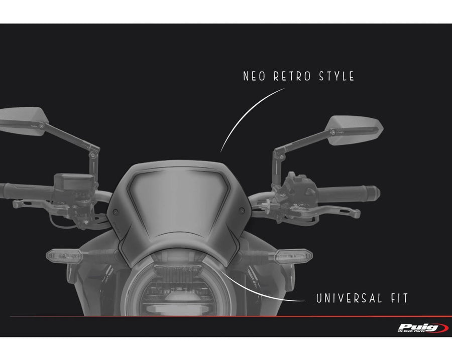 TRIUMPH SCRAMBLER 900 [2025] – ALU Frontplatte – Silber