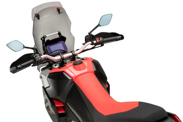 APRILIA TUAREG 660 RALLY [2025] – touringskärm med spoilerskärm – transparent - 0