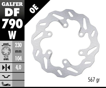 Ktm Duke 390 ABS [2025-2026] - Wave® bromsskiva – bild 2