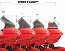 Harley Davidson Fltr [KLOCK WERKS] – Sport Flare® Windschild