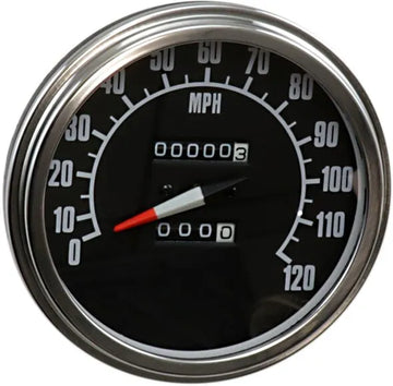 harley davidson fxsts [DRAG SPECIALTIES] – 5" FL-Style 2240:60 hastighetsmätare med reed switch