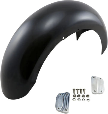 harley davidson dyna [KLOCK WERKS] - Hugger Series framskärm med monteringsblock för Softail/Dyna - 0