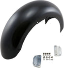 harley davidson flfb [KLOCK WERKS] - Hugger Series framskärm med monteringsblock för Softail/Dyna-2