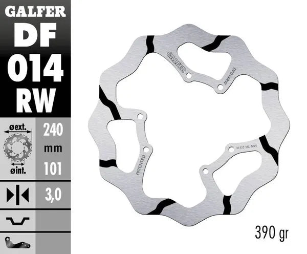 Honda Cr 250 R (Cr 250 R) [1995-1999] - Wave® bromsskiva - bild 4