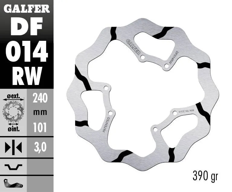 Honda Cr 250 R (Cr 250 R) [1995-1999] - Wave® bromsskiva - bild 2