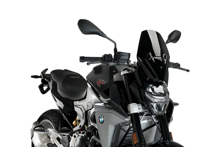 BMW F 900 R [2025] - Ny generation sportvindruta | Svart | PUIG 20360N