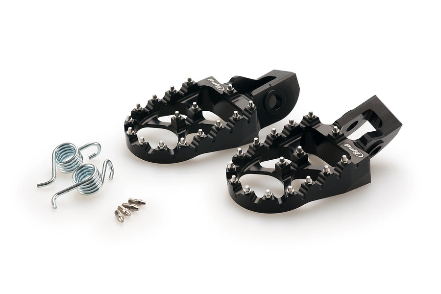 HUSQVARNA - PUIG Offroad-Fußrasten-Set | Schwarz | PUIG 20564N