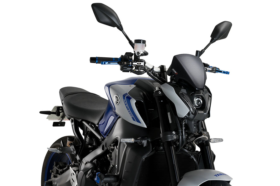 TRIUMPH BONNEVILLE T 120 BLACK [2025] - New Generation Sport Plus Windschutzscheibe | Carbon-Optik | PUIG 20643C