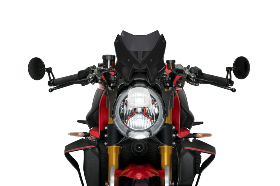 TRIUMPH BONNEVILLE T 120 BLACK [2025] - Ny generation sportvindruta | Kraftigt tonad | PUIG 20680F