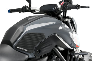 YAMAHA MT-07 [2023] - Sidotankskydd | Svart | PUIG 20739N