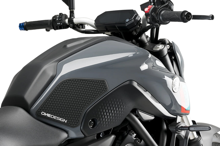 YAMAHA MT-07 [2023] - Sidotankskydd | Svart | PUIG 20739N