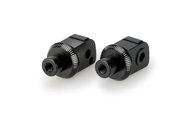 HONDA FORZA 750 [2025] – Adapter Beifahrer Fußrasten- Gummipad – Schwarz