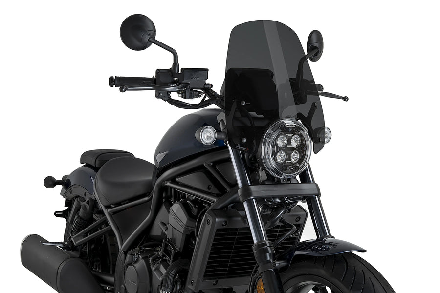 HONDA CMX 1100 REBEL DCT [2025] - PUIG New Generation Touring Windshield | Kraftigt tonad | PUIG 20820F