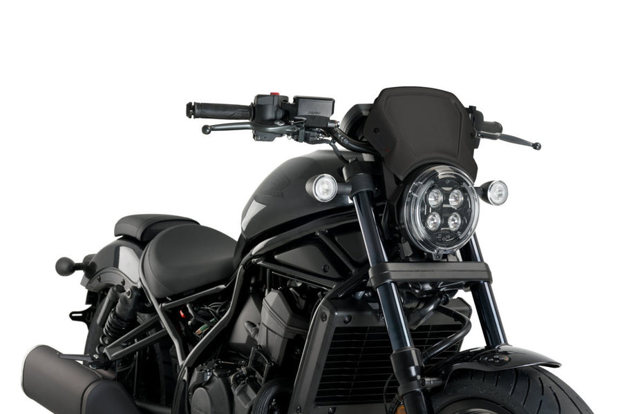 HONDA CMX 1100 REBEL DCT [2025] – ALU Frontplatte – Schwarz
