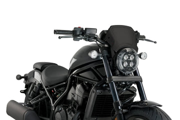 HONDA CMX 1100 REBEL DCT [2025] – ALU Frontplatte – Schwarz - 0