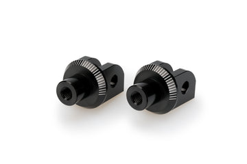 SUZUKI GSX-8TT [2025] – Adapter Fußrasten- Gummipad "Rider" – Schwarz - 0