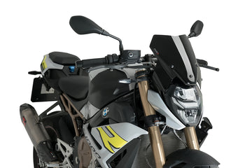 BMW M 1000 R [2024] - PUIG New Generation Sport Windshield | Svart | PUIG 20886N