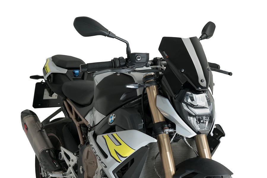 BMW M 1000 R [2024] - PUIG New Generation Sport Windshield | Svart | PUIG 20887N