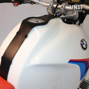 BMW R 120 G/S [2004-2012] - Tankrem i läder svart 2008-2012