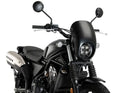 HONDA CL 500 [2025] – ALU Frontplatte – Silber-2