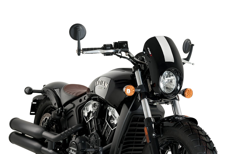INDIAN SCOUT BOBBER [2025] - Anarchy Lamp Cover | Svart | PUIG 21092N