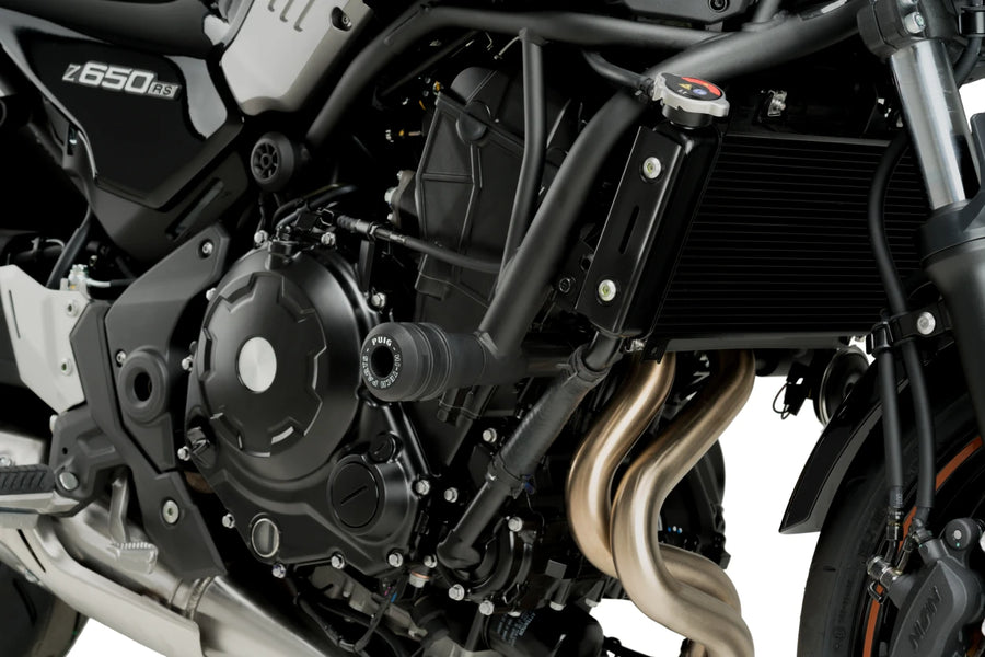 KAWASAKI Z 650 RS [2025] – Rahmen Sturzpads Vintage 2.0 – Schwarz