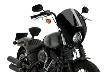 HARLEY-DAVIDSON SOFTAIL STREET BOB FXBB [2019] - Dark Night | Kraftigt tonad | PUIG 21213F