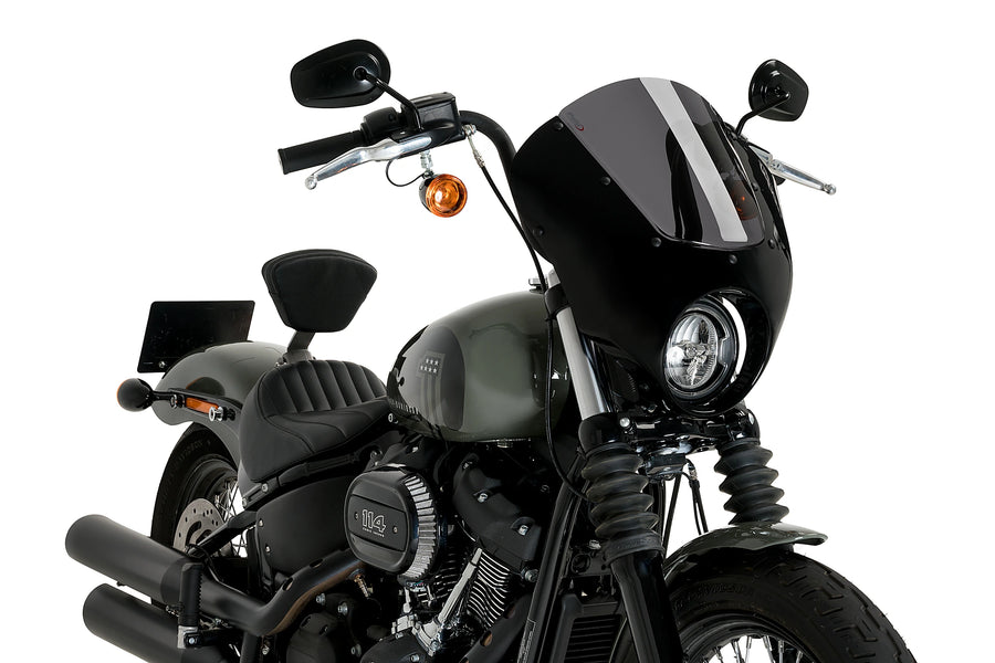 HARLEY-DAVIDSON SOFTAIL STREET BOB FXBB [2019] - Dark Night | Kraftigt tonad | PUIG 21213F