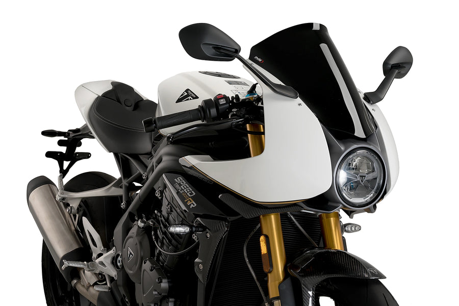 TRIUMPH SPEED TRIPLE 1200 RR [2025] - R-racerskiva | Svart | PUIG 21262N