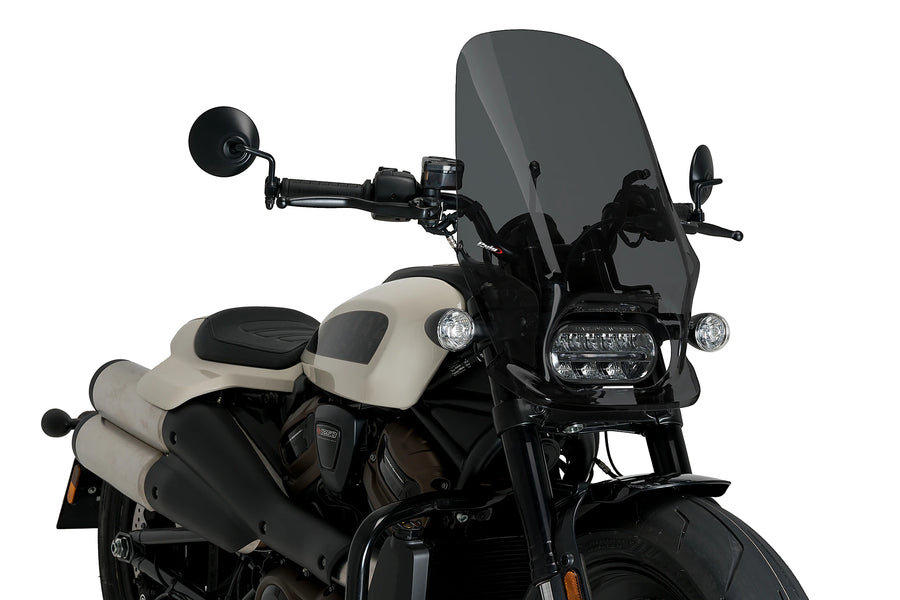 HARLEY DAVIDSON SPORTSTER S RH 1250 S [2024] - New Generation Touring Windshield | Kraftigt tonad | PUIG 21322F