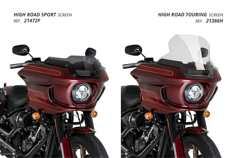 HARLEY DAVIDSON SOFTAIL LOW RIDER ST FXLRST [2025] - High-Road Touring-Scheibe | Klar | PUIG 21366W