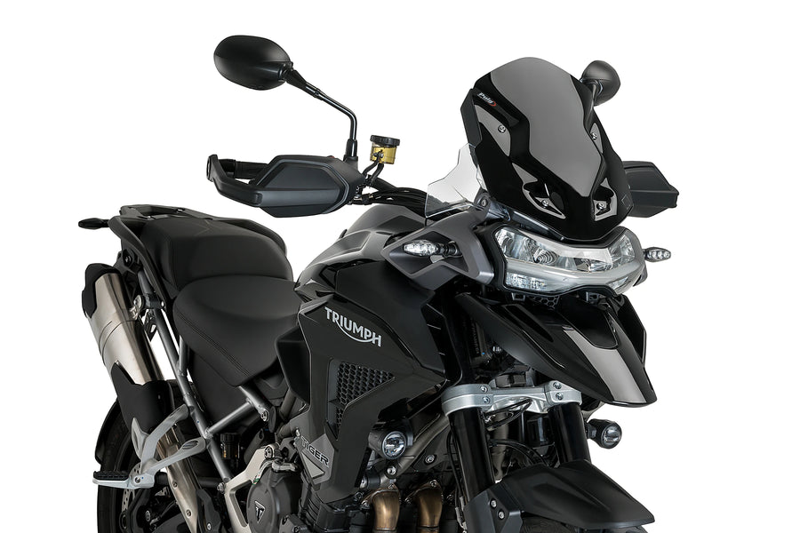 TRIUMPH TIGER 1200 RALLY PRO [2025] - sportskiva | Svart | PUIG 21394N