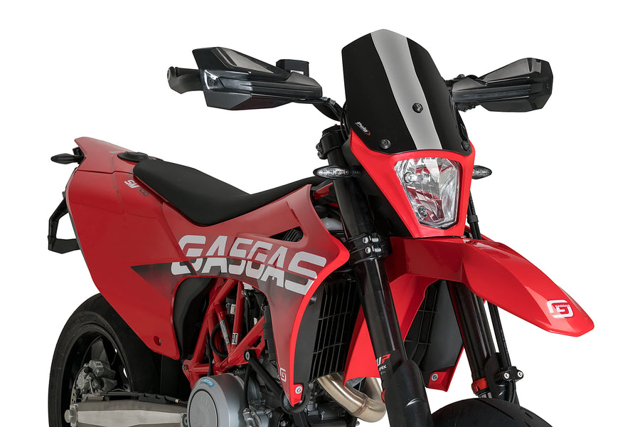 GAS GAS SM 700 [2024] - Ny generation sportvindruta | Svart | PUIG 21474N