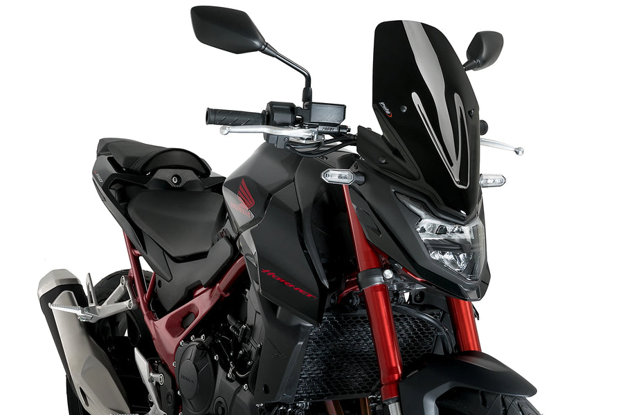 HONDA CB 750 HORNET [2024] - New Generation Touring Windshield | Svart | PUIG 21480N