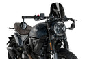 DUCATI SCRAMBLER FULL GAS [2025] - Ny generation sportvindruta | Svart | PUIG 21580N